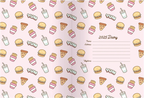 Pusheen Hardcover 2024 Diary A5 Day per page