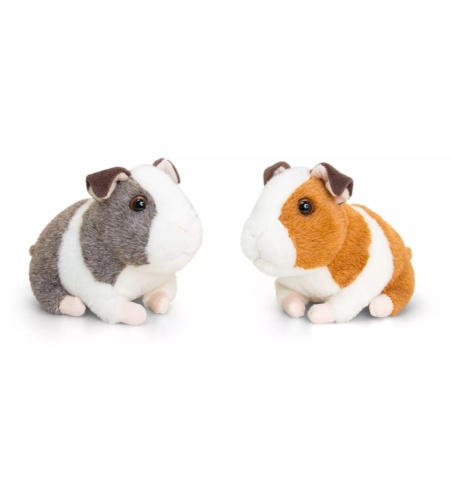 Keel Toys 16cm Guinea Pig Plush with Sound Soft Toys Brown or Grey