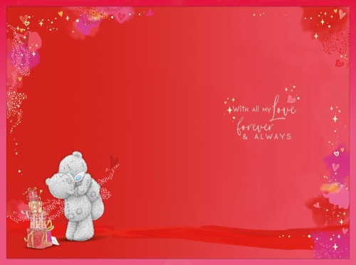 Me to You Tatty Teddy Handsome Fianc Valentines Day Card