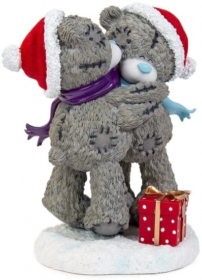 Me To You Bear Big Hugs Christmas Collectible Figurine