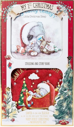 Me to You Tiny Tatty Teddy My First Christmas Stocking and Story Book Gift Set