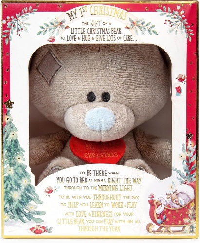 Me to You Tiny Tatty Teddy 7'' My 1st Christmas Bear