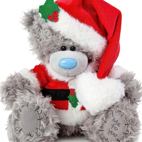 Me to You Tatty Teddy Plush 9'' Bear Dressed as Santa